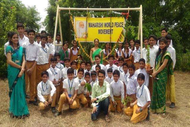 Hariyali Teej Celebration at Maharishi Vidya Mandir Narsinghpur